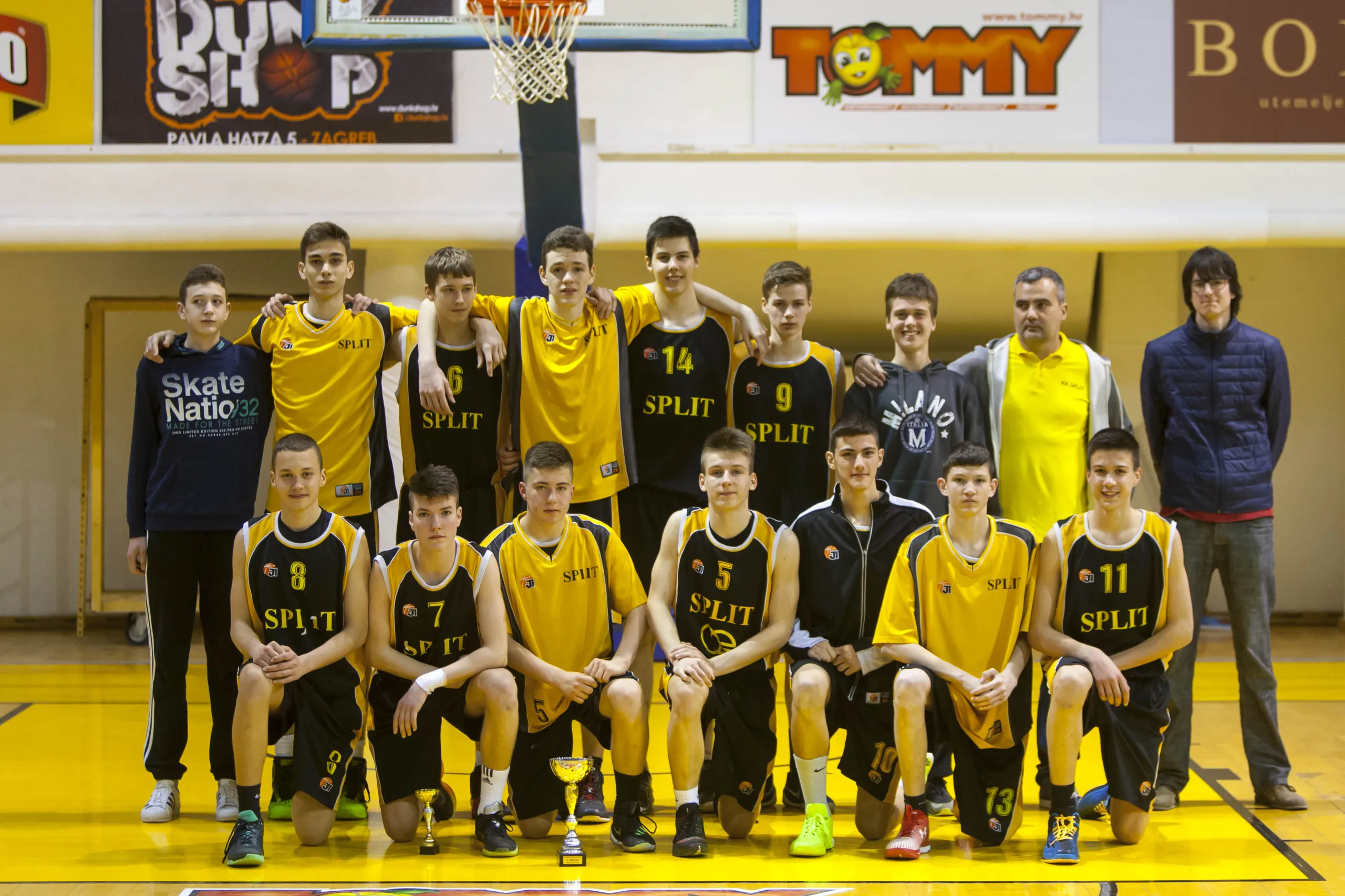 Kadeti KK Splita pobjedom protiv Cedevite osvojili Uskršnji turnir