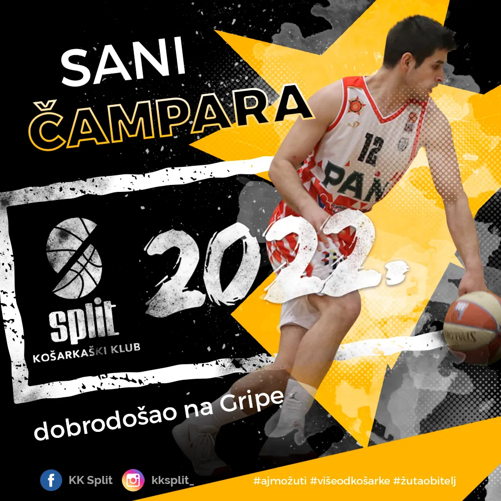 Sani Čampara potpisao za “Žute” do 2022. godine