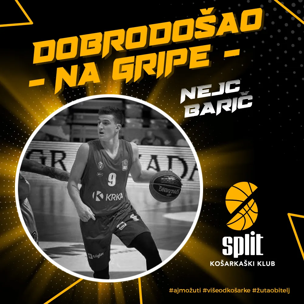 Nejc Barič u žutom dresu!