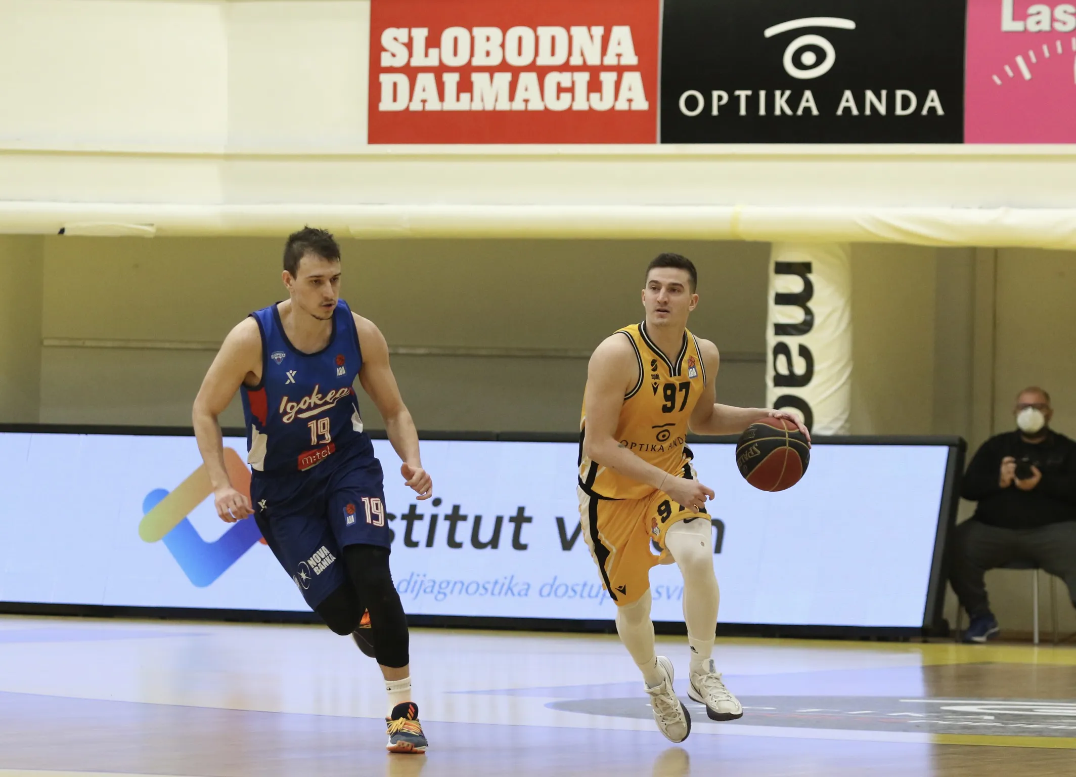 Pobjeda Splita protiv Igokee