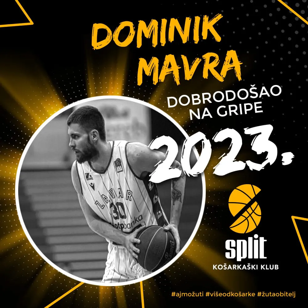 Dominik Mavra novi je igrač Splita
