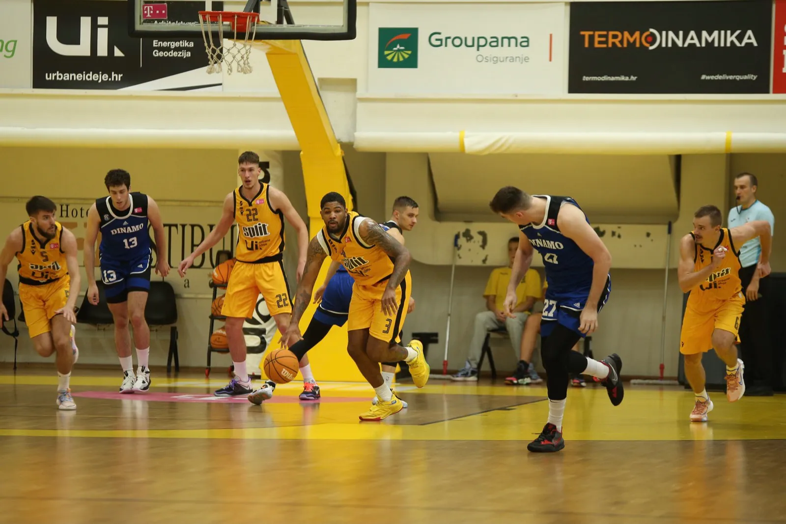 “Žuti” na Gripama ostavili Dinamo na minus 34