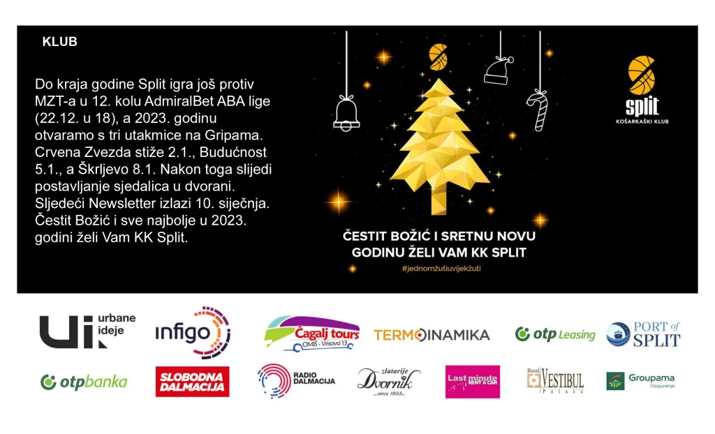 Sve o "Žutima", pred Vama je Newsletter 12
