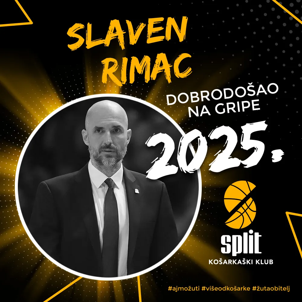 Slaven Rimac novi je trener Splita