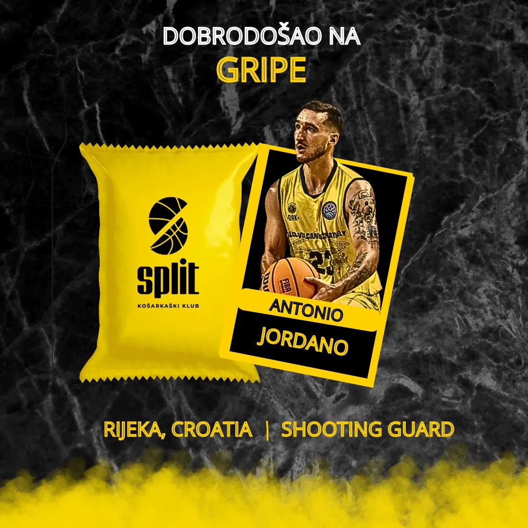 Antonio Jordano novi je igrač Splita