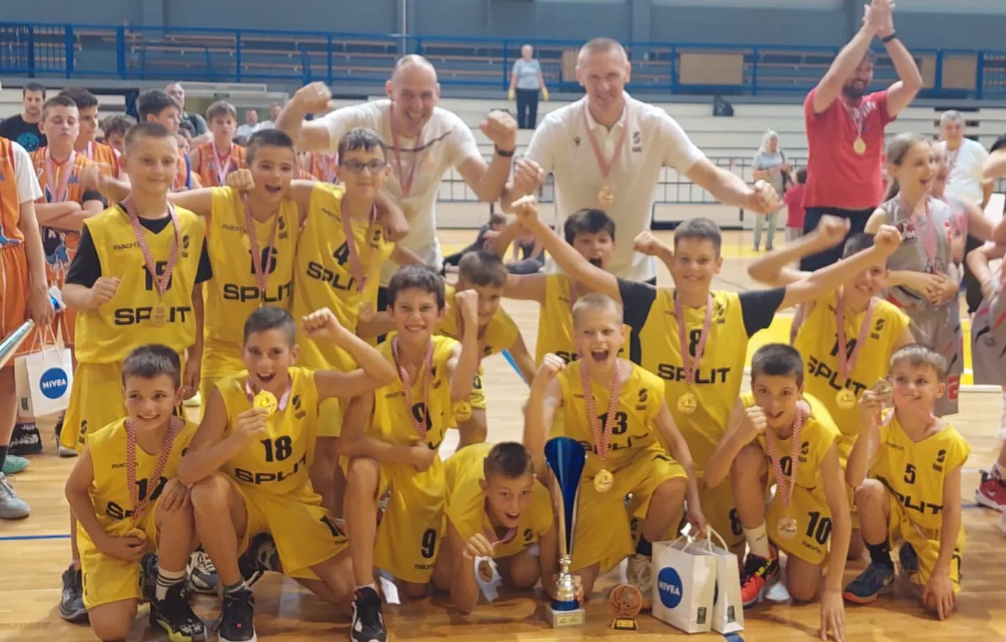 Mali “Žuti” su prvaci Hrvatske U-12